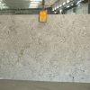 arctic white granite slab